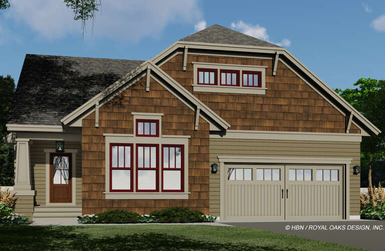 House Plan House Plan #27095 Front Elevation 