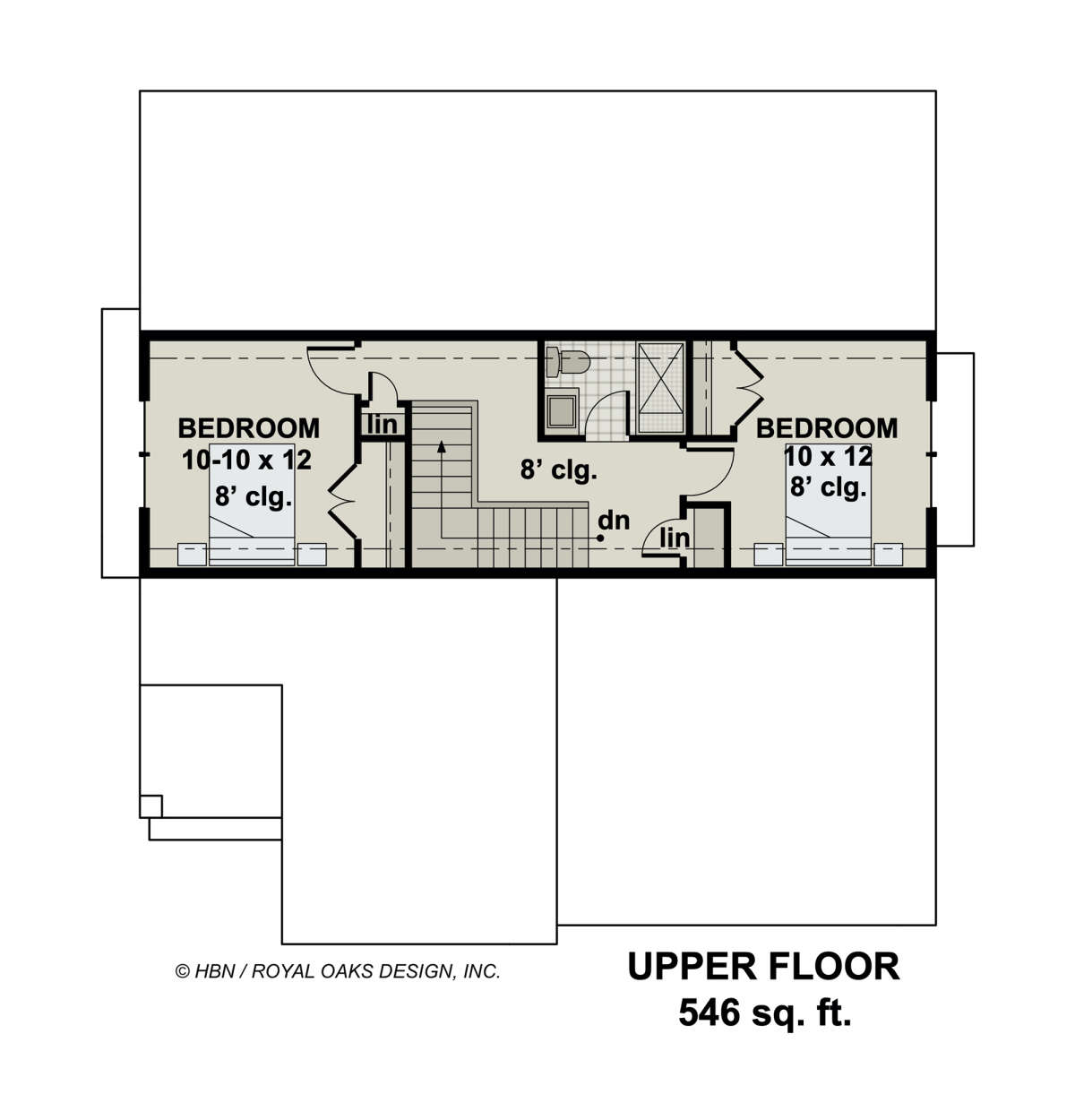 Second Floor for House Plan #098-00368