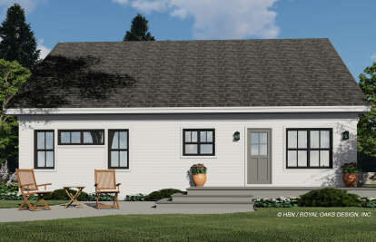 Modern Farmhouse House Plan #098-00369 Elevation Photo