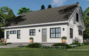 Modern Farmhouse House Plan #098-00369 Elevation Photo