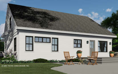 Modern Farmhouse House Plan #098-00369 Elevation Photo