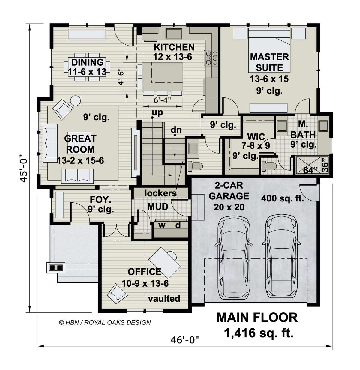 Main Floor  for House Plan #098-00369