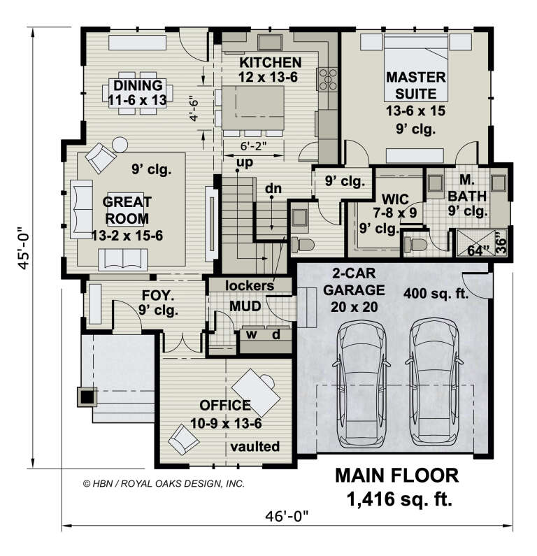 House Plan House Plan #27097 Drawing 1