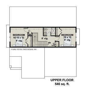 Second Floor for House Plan #098-00370