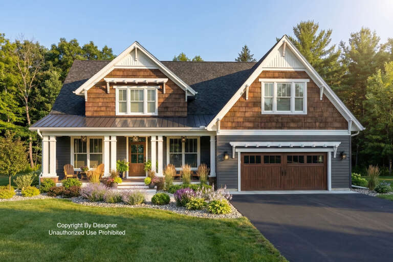 House Plan House Plan #27098 Front Elevation 