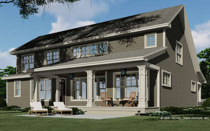 Modern Farmhouse House Plan #098-00373 Elevation Photo