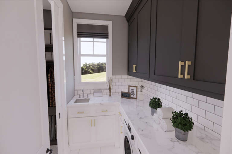 Modern Farmhouse House Plan #098-00373 Additional Photo