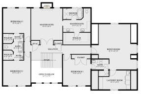 Second Floor for House Plan #2802-00148