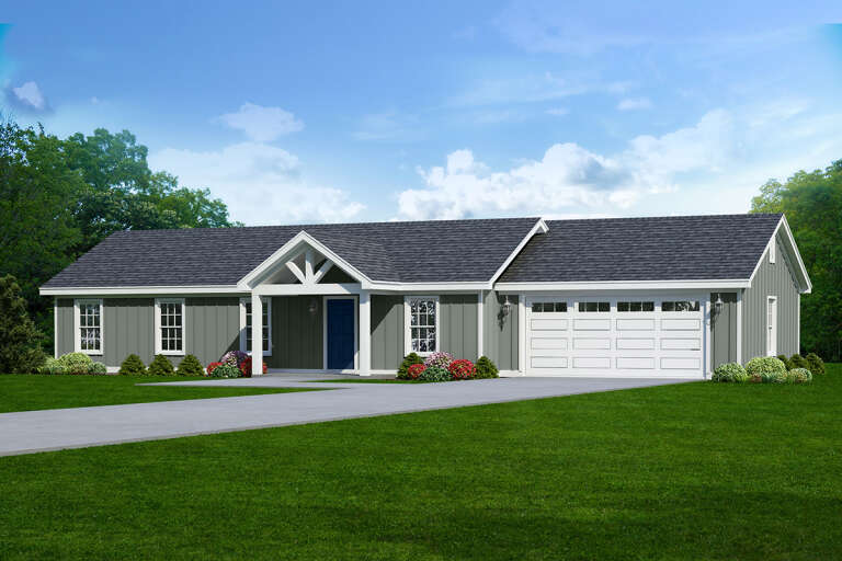 House Plan House Plan #27106 Front Elevation 