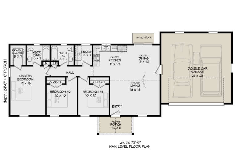 House Plan House Plan #27106 Drawing 1