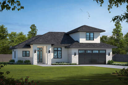 2 Bed, 3 Bath, 2249 Square Foot House Plan - #402-01738