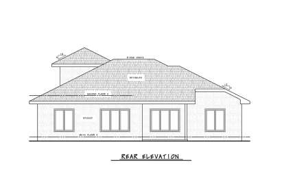 Modern House Plan #402-01738 Elevation Photo