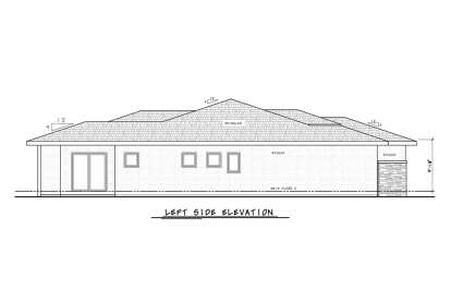 Modern House Plan #402-01739 Elevation Photo