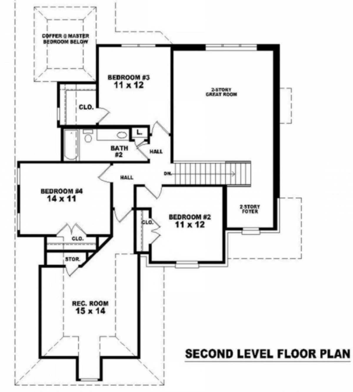 Floorplan 2 for House Plan #053-00390