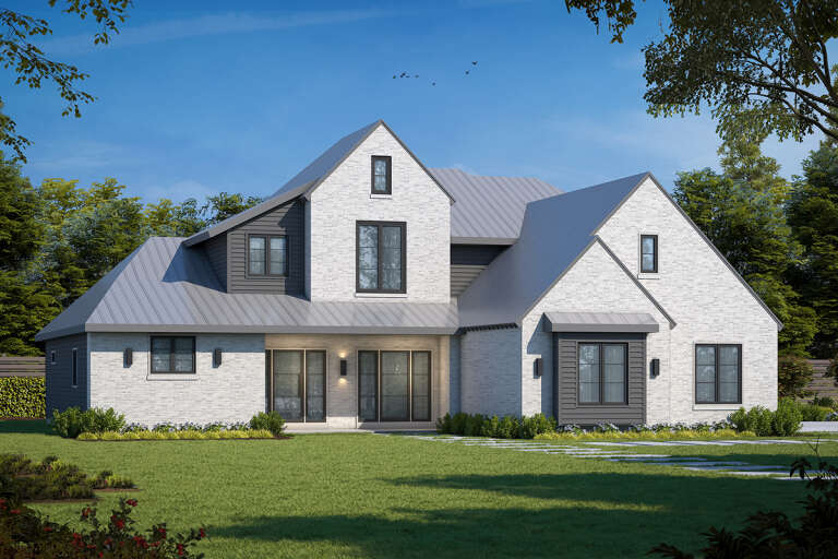 Modern House Plan #402-01741 Elevation Photo