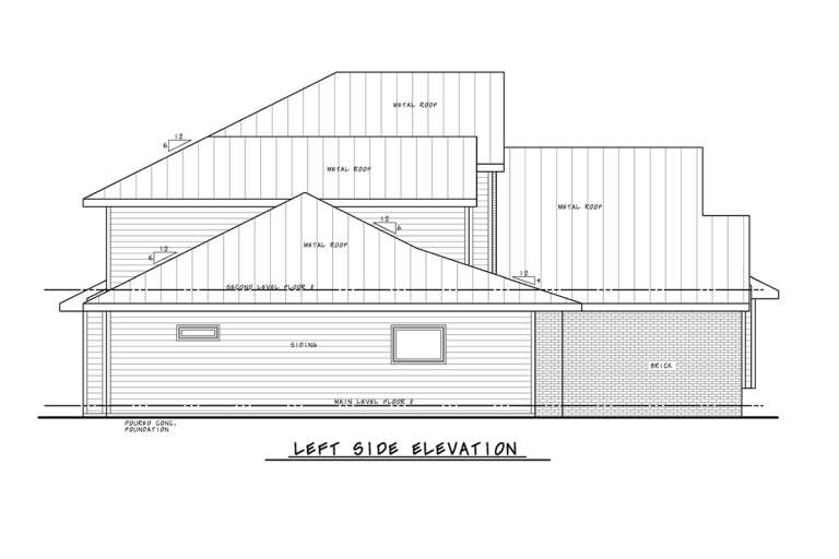 Modern House Plan #402-01741 Elevation Photo