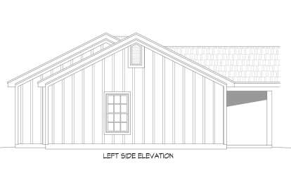 Craftsman House Plan #940-00537 Elevation Photo