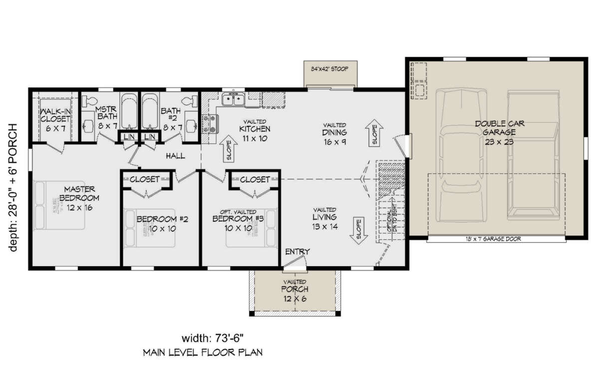 Main Floor  for House Plan #940-00537