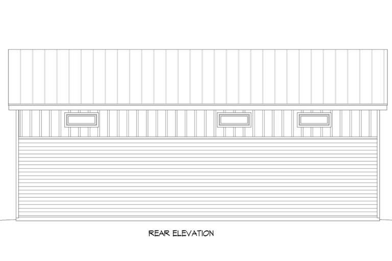 Modern House Plan #940-00539 Elevation Photo