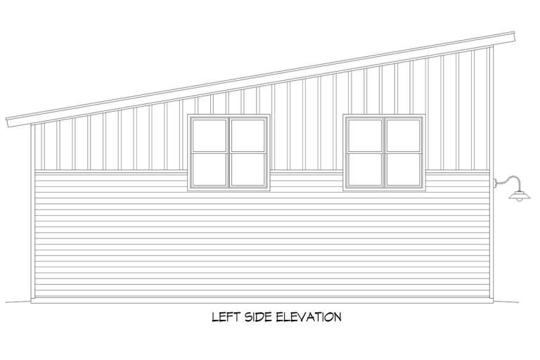 Modern House Plan #940-00539 Elevation Photo