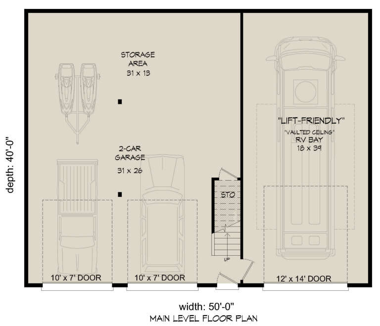 House Plan House Plan #27113 Drawing 1