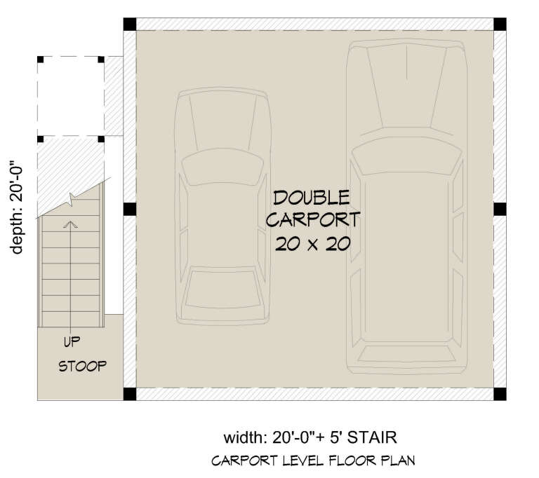 House Plan House Plan #27114 Drawing 1