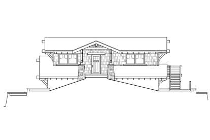 Craftsman House Plan #035-01005 Elevation Photo