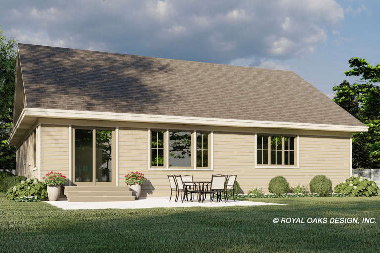 Craftsman House Plan #098-00376 Elevation Photo