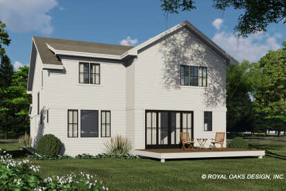 Modern Farmhouse House Plan #098-00380 Elevation Photo