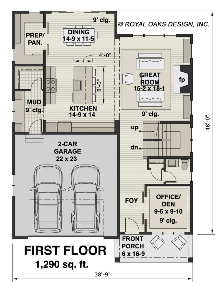 House Plan House Plan #27122 Drawing 1
