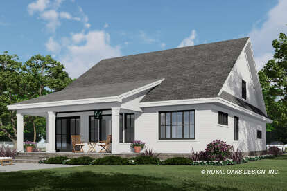 Modern Farmhouse House Plan #098-00381 Elevation Photo