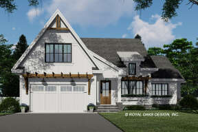 Modern Farmhouse House Plan #098-00382 Elevation Photo