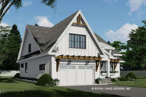 Modern Farmhouse House Plan #098-00382 Elevation Photo