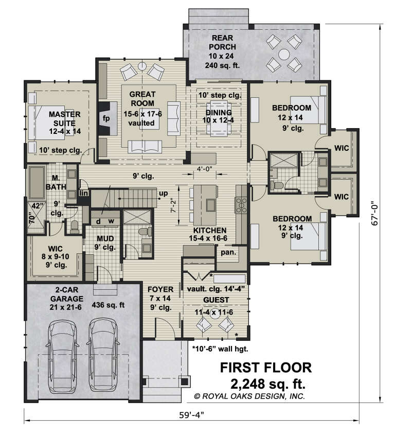 House Plan House Plan #27124 Drawing 1
