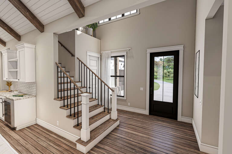 Modern Farmhouse House Plan #009-00313 Additional Photo