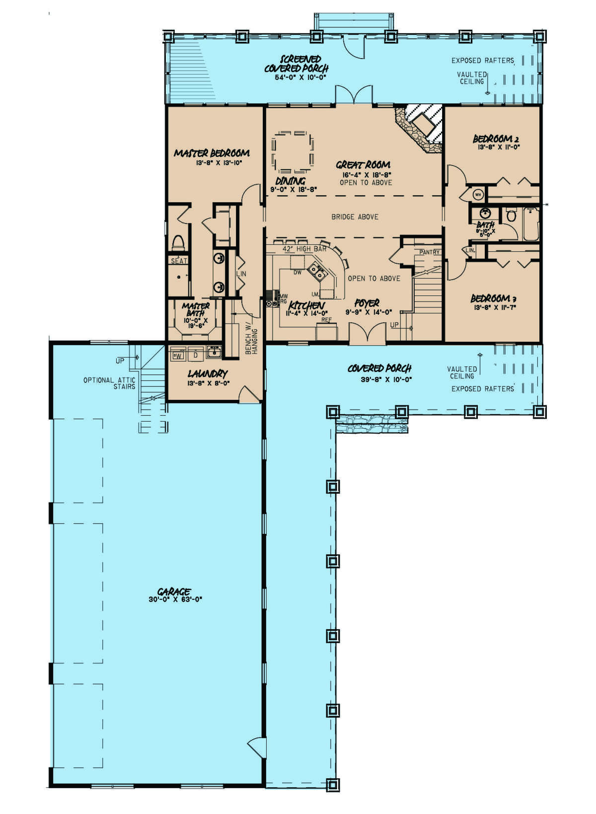 Main Floor for House Plan #8318-00246