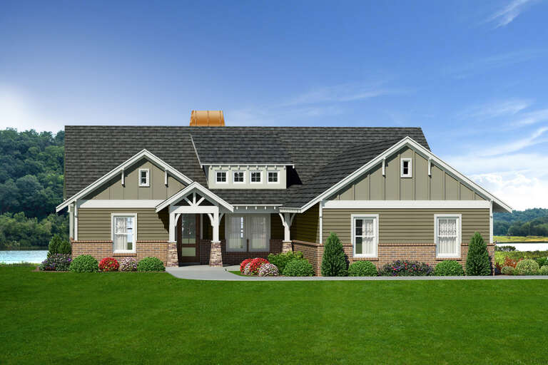 House Plan House Plan #27128 Front Elevation 