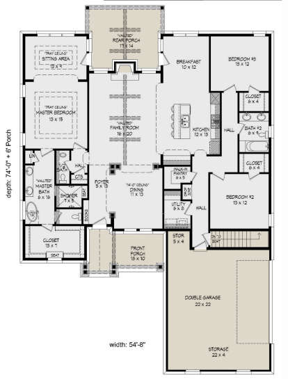 Main Floor  for House Plan #940-00541