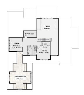 Second Floor for House Plan #6849-00124