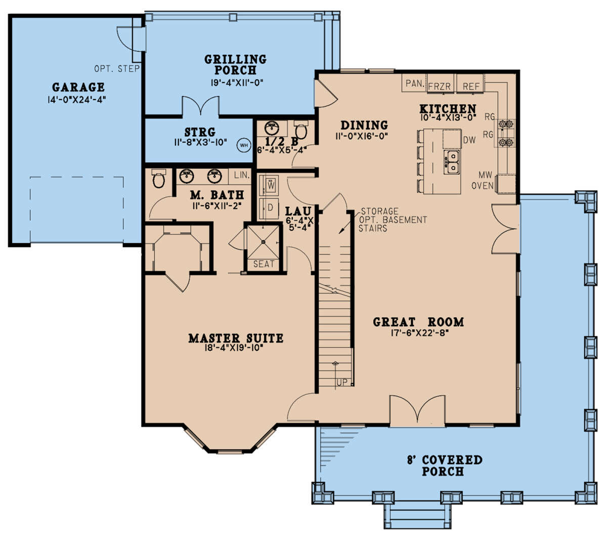 Main Floor  for House Plan #8318-00247