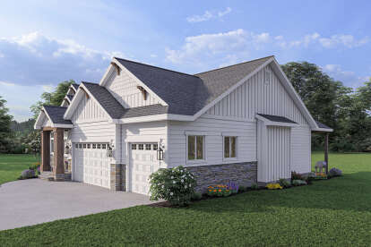 Modern Farmhouse House Plan #6785-00004 Elevation Photo