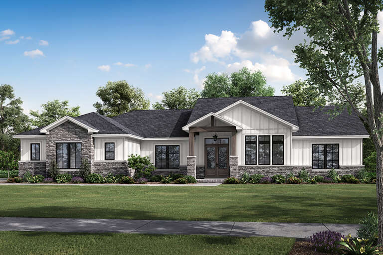 House Plan House Plan #27132 Front Elevation 