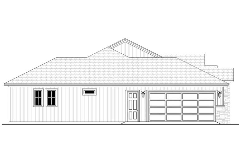 Craftsman House Plan #041-00275 Elevation Photo
