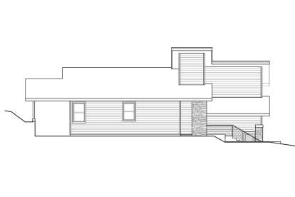 Modern House Plan #035-01008 Elevation Photo