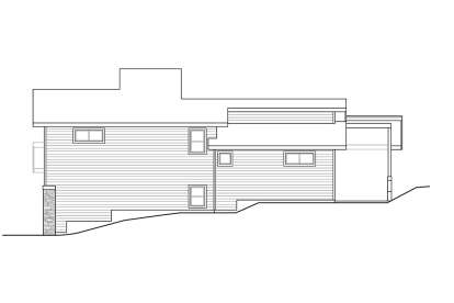 Modern House Plan #035-01008 Elevation Photo