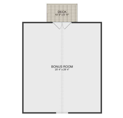 Bonus Room for House Plan #2802-00149