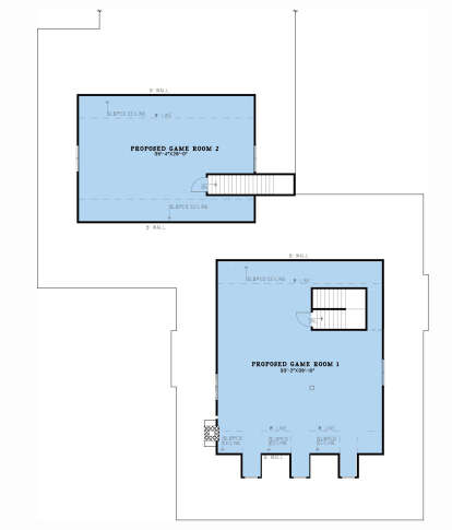 Optional Second Floor for House Plan #8318-00248