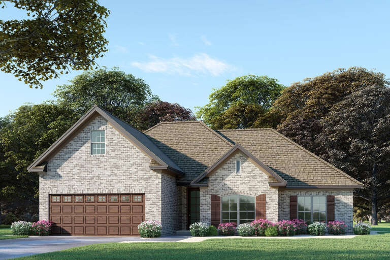 House Plan House Plan #27137 Front Elevation 