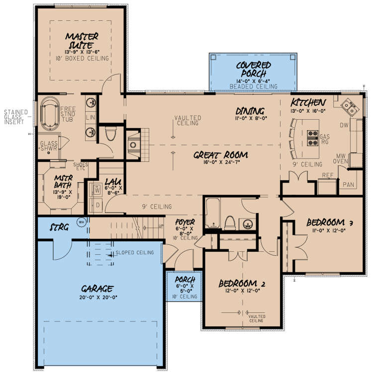 House Plan House Plan #27137 Drawing 1