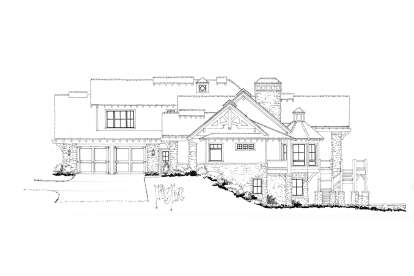 Craftsman House Plan #1907-00053 Elevation Photo